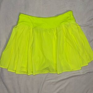 Rae Mode Neon Yellow Active Skort